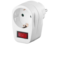 Microconnect GRUTIMER2 surge protector White 1 AC outlet(s) 230 V