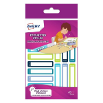 Avery RESM30G self-adhesive label Rectangle Permanent Multicolour 30 pc(s)