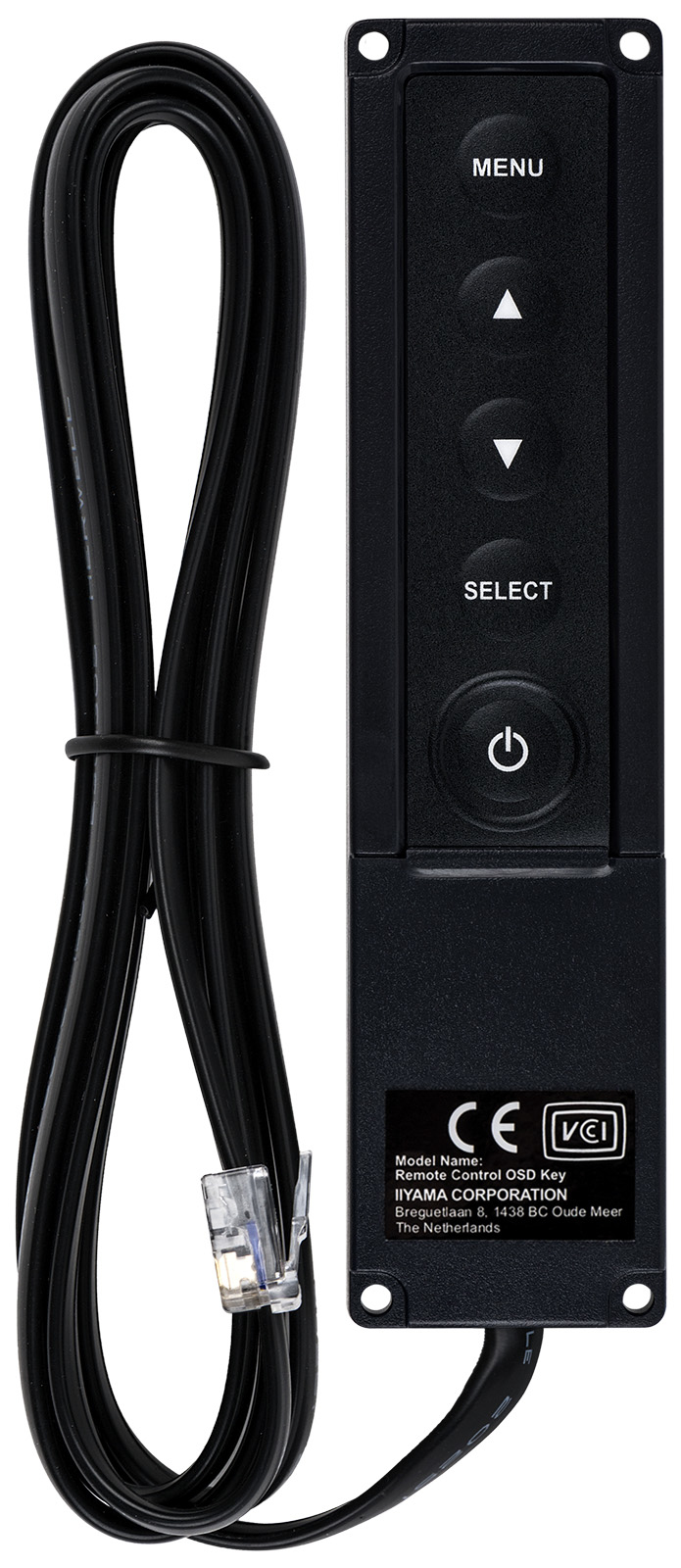 Image of iiyama RC TOUCHV01 remote control Wired Monitor Press buttons