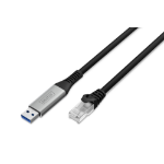 Digitus USB 3.2 Gen1 - RJ45 Ethernet cable, 1Gbit/s, 10m