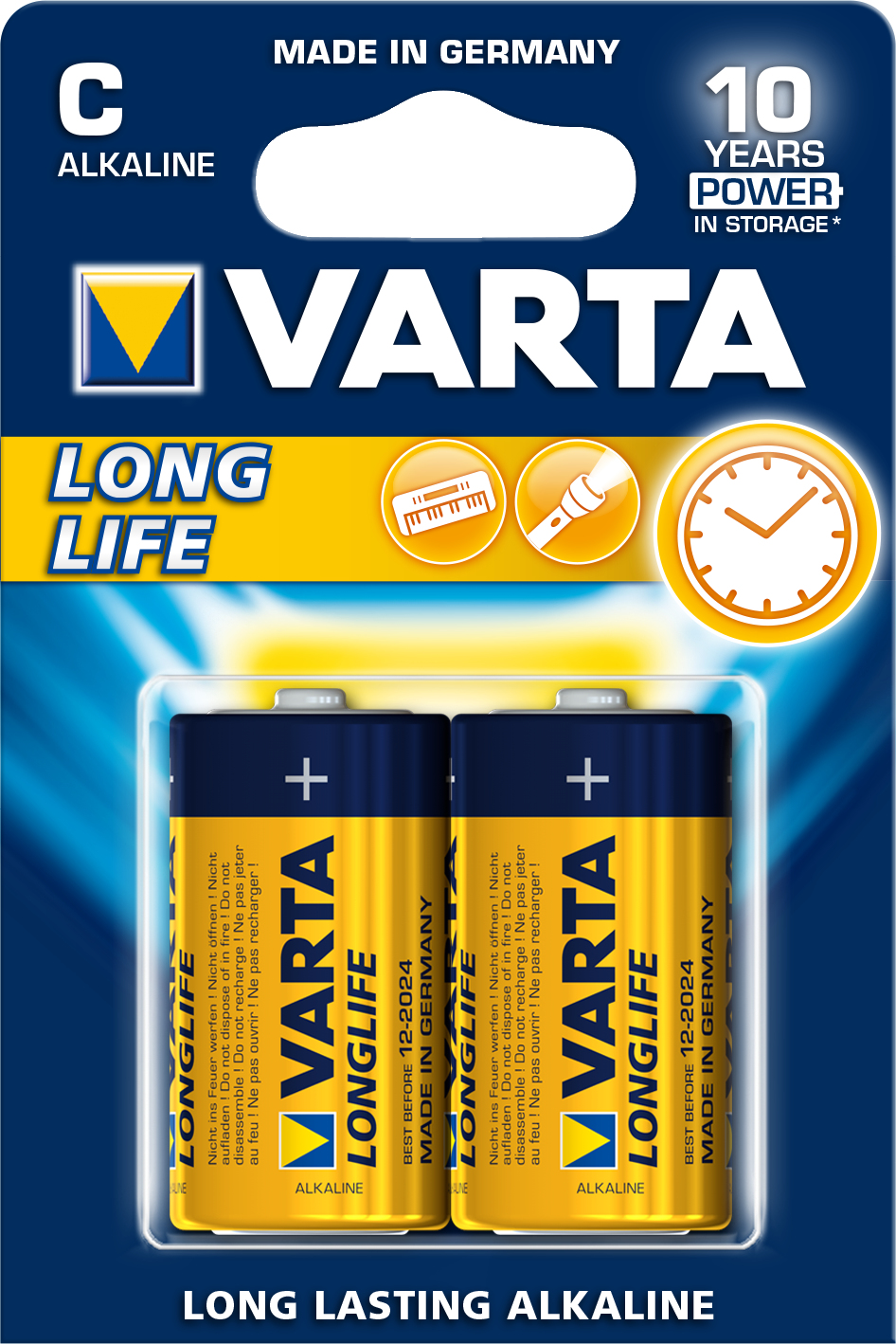 Varta 4114 Single-Use Battery C Alkaline