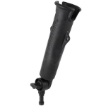 RAM Mounts Tough-Tube Rod Holder with 3" Ratchet Spline Post Arm
