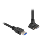 DeLOCK 80483 USB-kabel USB 3.2 Gen 1 (3.1 Gen 1) 1 m USB A Micro-USB B Zwart