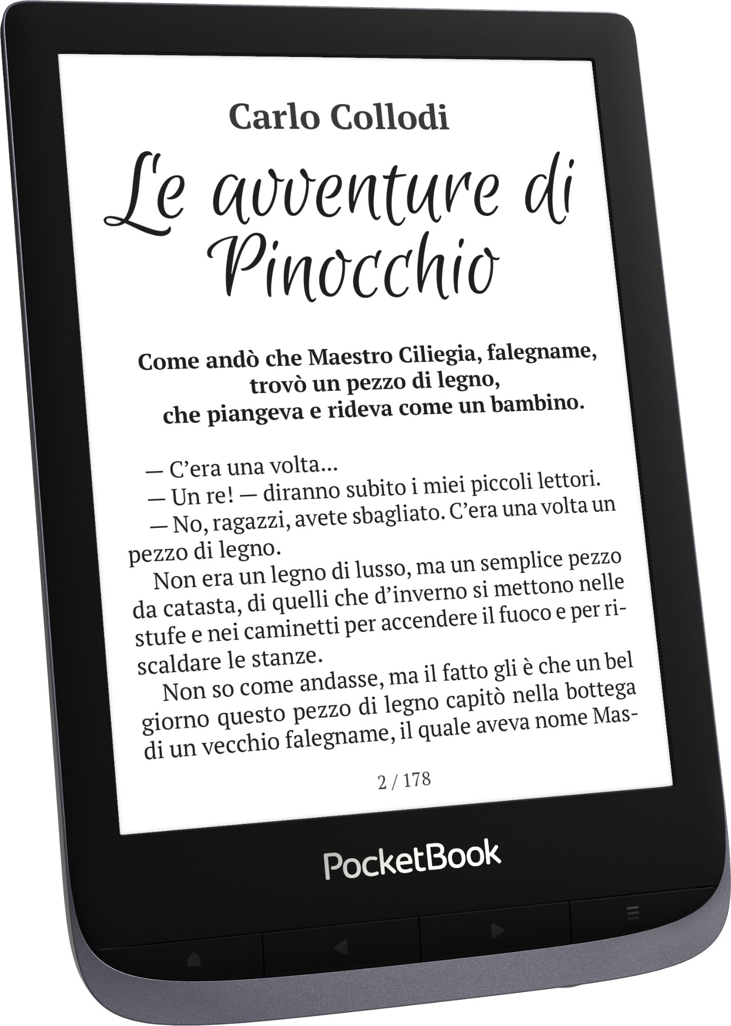 PocketBook Touch HD 3 e-bokläsare Pekskärm 16 GB Wi-Fi Svart, Grå