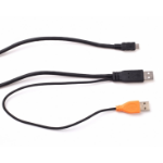 Signotec ST-SPARE-DEL-002 USB cable 2.5 m USB 2.0 2 x USB A Micro-USB A Black