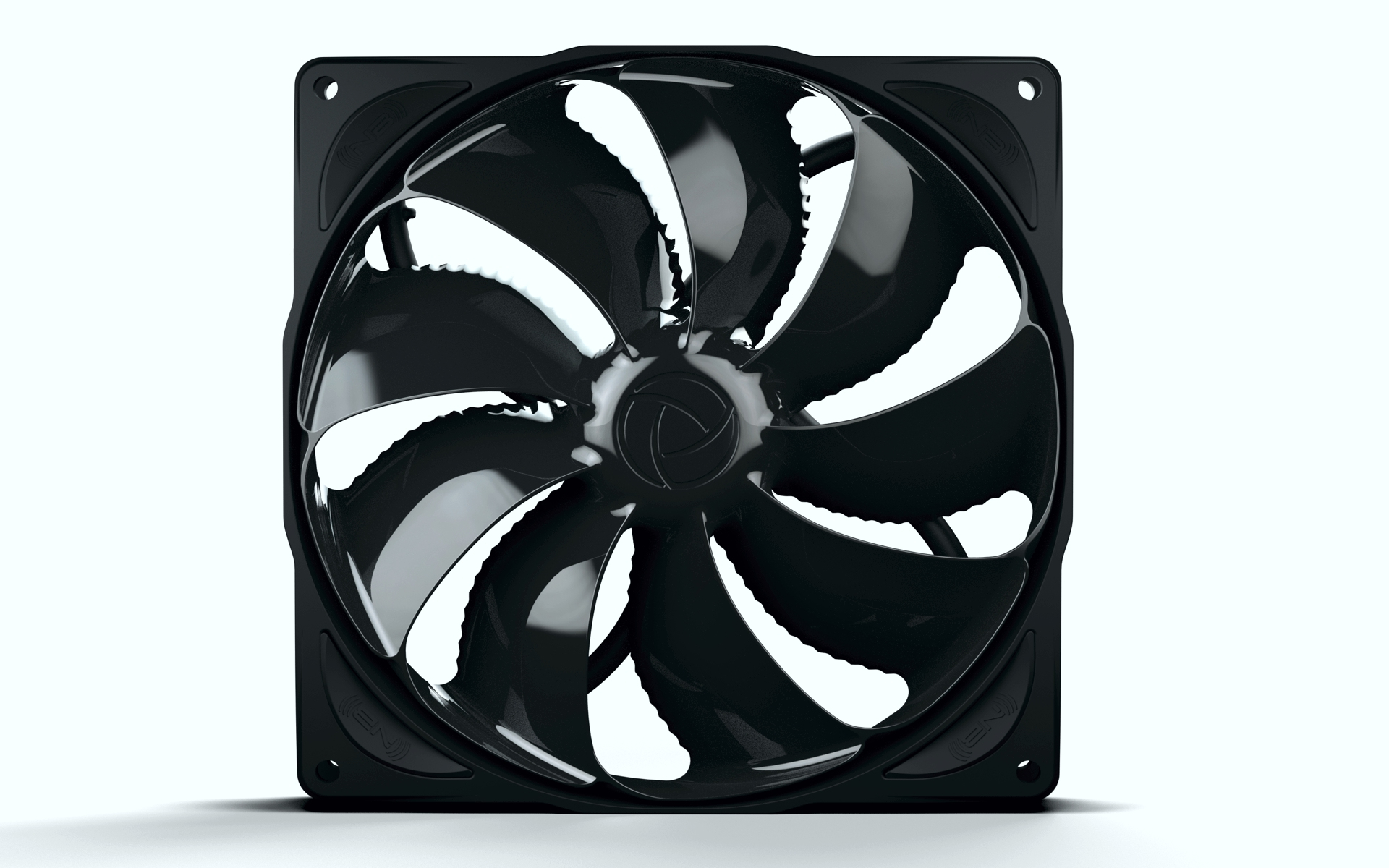 Image of Noiseblocker B14-PS-BL Computer case Fan 14 cm Black