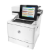 HP Color LaserJet Enterprise Flow Multifunción M577c, Color, Impresora para Empresas, Impres, copia, escáner, fax, Alimentador automático de 100 hojas; Impresión desde USB frontal; Escanear a un correo electrónico/PDF; Impresión a dos caras