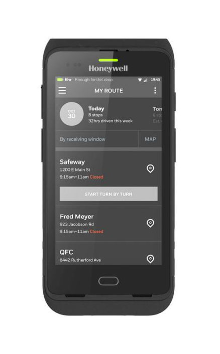 Image of Honeywell CT40 handheld mobile computer 12.7 cm (5") 1280 x 720...
