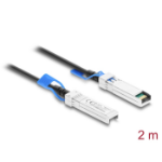 DeLOCK Twinax Cable SFP28 male to SFP28 male 25 Gbps 2 m