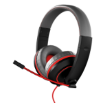 Gioteck XH100S Headset Wired Head-band Gaming Black, Grey, Red XH100SUNI-11-MU