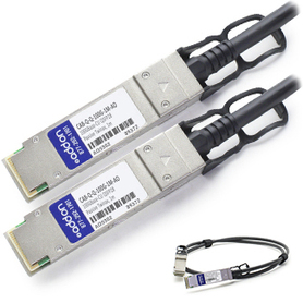 AddOn Networks 1m, 2xQSFP28 InfiniBand cable QSFP28 Black
