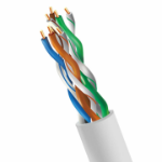 4XEM 4XCAT5E1000RWH networking cable White 12003.9" (304.9 m) Cat5e