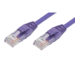4Cabling 004.001.4003 networking cable Purple 1 m Cat5e U/UTP (UTP)