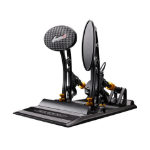 Asetek 40-090-0000001 Gaming Controller Black, Orange, White USB Pedals PC