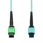 AddOn Networks ADD-AMPOMPO-3M5OM4LZ InfiniBand/fibre optic cable 3 m MPO OFNG Aqua colour, Green