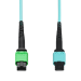 AddOn Networks ADD-AMPOMPO-3M5OM4LZ InfiniBand/fibre optic cable 3 m MPO OFNG Aqua colour, Green