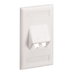Panduit CFPSL2WHY wall plate/switch cover White
