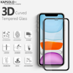 KAPSOLO Tempered GLASS Screen Protection, curved, Ultimate, Microbial Samsung Galaxy S20 Plus