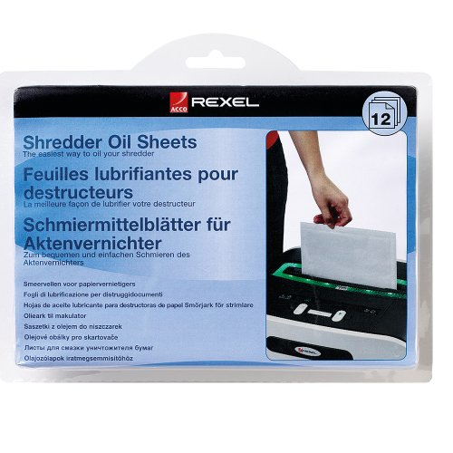 Rexel Shredder Oil Sheets (pack of 20)