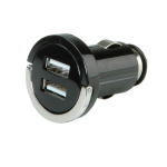 VALUE USB Car Charger, 2 Poort, 10W, oplader voor auto