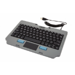 Gamber-Johnson 7160-1449-00 mobile device keyboard Black, Gray USB QWERTY US English