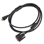 4Cabling 022.002.0305 video cable adapter 5 m HDMI Type A (Standard) DVI-D Black