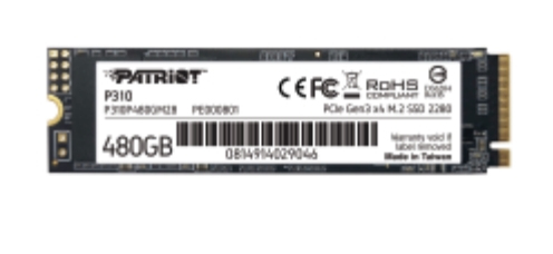 Image of Patriot Memory P310 M.2 480 GB PCI Express 3.0 NVMe