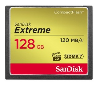 Image of SanDisk CF Extreme 128GB CompactFlash