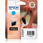 Epson C13T08724010/T0872 Ink cartridge cyan, 650 pages ISO/IEC 24711 11.4ml for Epson Stylus Photo R 1900