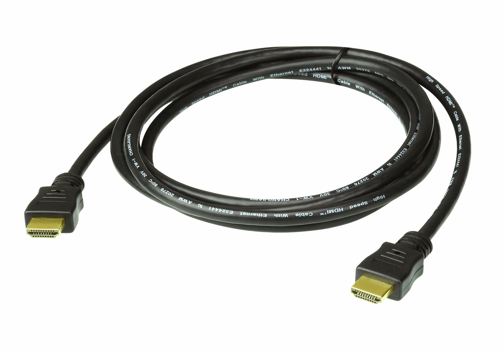 Photos - Cable (video, audio, USB) ATEN High Speed HDMI Cable with Ethernet True 4K ; 2L-7 ( 4096X2160 @ 60Hz)