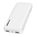 LogiLink Mobile Power Bank, LiPo, 20.000mAh, white