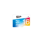 Silicon Power 16GB Elite MicroSDHC Class10 UHS-1 tot 85Mb/s incl. SD-adapter Colorful