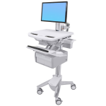 Ergotron StyleView White Flat panel Multimedia cart