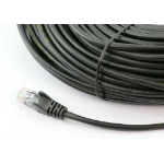 8WARE CAT6A Cable 15m - Black Color RJ45 Ethernet Network LAN UTP Patch Cord Snagless