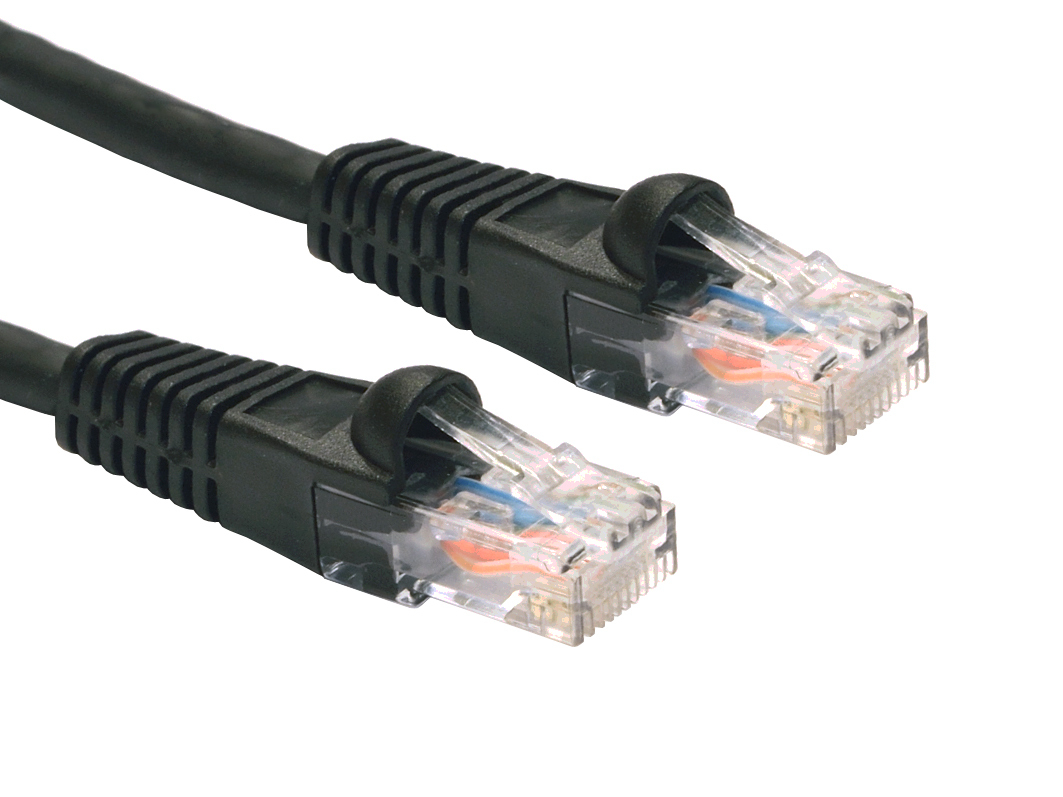 Cables Direct B6LZ-600K networking cable Black 0.5 m Cat6 U/UTP (UTP)