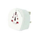 Skross 1.500225-E power plug adapter Type D (UK) Universal White