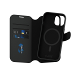 PanzerGlass CARE by ® Feature Case Tango Two-in-One Wallet w. MagSafe iPhone 15 mobiele telefoon behuizingen Hoes Zwart