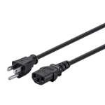 Monoprice 5284 power cable Black 36" (0.914 m) NEMA 5-15P IEC C13