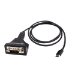 Brainboxes US-735 cable gender changer USB-C RS232 Black