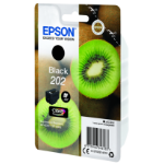 Epson C13T02E14020/202 Ink cartridge black Blister Acustic Magnetic, 250 pages 6,9ml for Epson XP 6000
