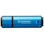 Kingston Technology IronKey 8GB USB-C Vault Privacy 50C AES-256 Encrypted, FIPS 197