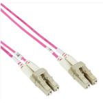 Black Box FOCMP10-015M-LCLC-VT InfiniBand/fibre optic cable 15 m LC OFNP OM3 Violet