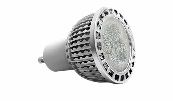 YYCPA052NW YYC LED GU10 4.5W silver clear Natural White 338 lumens