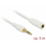 DeLOCK 85591 audio cable 5 m 3.5mm White
