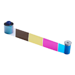 DataCard CR805 CMYKP Ribbon Assembly, Pigment, 513382-201 (1000 prints)