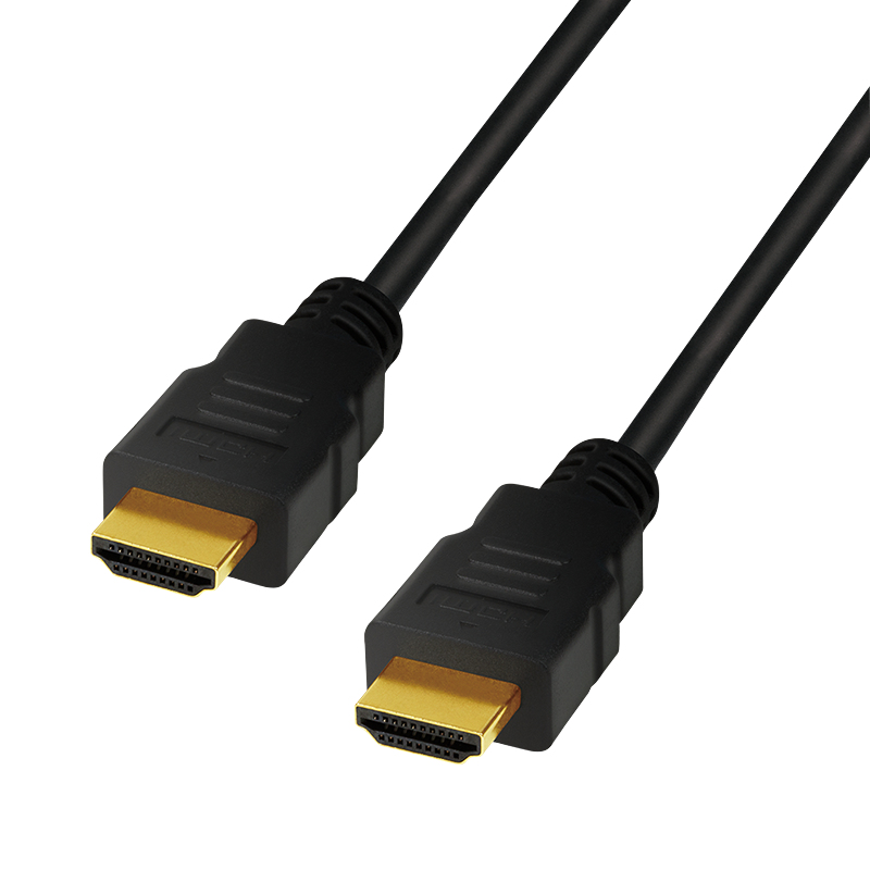 Photos - Cable (video, audio, USB) LogiLink CH0078 HDMI cable 2 m HDMI Type A  Black (Standard)