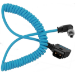 Kondor Blue KB-DCTAP-2.1LOCK camera cable 0.8 m Black, Blue