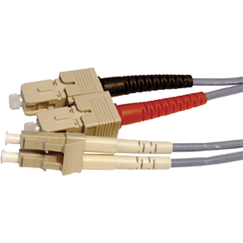 Cablenet Grey 3M Om2 50/125 Lc-Sc Duplex Lsoh Fibre Patch Lead
