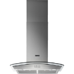 Zanussi ZHC62352X cooker hood Wall-mounted Stainless steel 500 m³/h