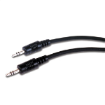 Comprehensive 3.5mm, M/M, 3m audio cable 118.1" (3 m) Black
